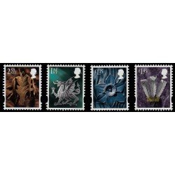 Gran Bretaña 4612/15 2018 Serie Regional País de Gales MNH