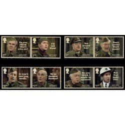 Gran Bretaña 4642/49 2018 50 Aniv. Serie de televisión Británica El Ejercito de Papá MNH