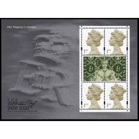 Gran Bretaña HB 10 2000 Exposición Filatélica Internacional MNH Gran Bretaña HB 10 2000 Exposición Filatélica Internacional MNH