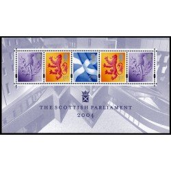 Gran Bretaña HB 26 Inauguración edificio Parlamento de Escocia MNH