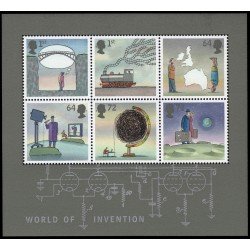 Gran Bretaña HB 45 2007 El Mundo de los Inventos MNH Gran Bretaña HB 45 2007 El Mundo de los Inventos MNH