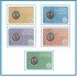 Francia France 2023 Cartera Oficial Set 5 Coin Card 2 € euros conm. JJ OO París 3a