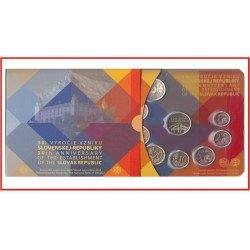 Eslovaquia 2023 Cartera Of Monedas € euro Set 30 Av. República 