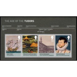 Gran Bretaña HB 64 2009 Reyes Británicos Dinastía de los Tudor MNH Gran Bretaña HB 64 2009 Reyes Británicos Dinastía de los Tudor MNH