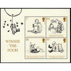 Gran Bretaña HB 78 2010 Literatura Infantil Winnie the Pooh MNH Gran Bretaña HB 78 2010 Literatura Infantil Winnie the Pooh MNH