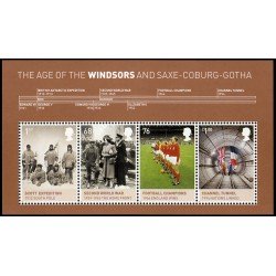 Gran Bretaña HB 91 2012 Casa de Windsor y de Saxe-Coburg-Gotha MNH Gran Bretaña HB 91 2012 Casa de Windsor y de Saxe-Coburg-Gotha MNH