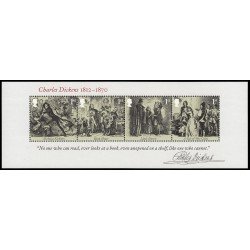 Gran Bretaña HB 94 2012 200 Aniv. nacimiento de Charles Dickens MNH Gran Bretaña HB 94 2012 200 Aniv. nacimiento de Charles Dickens MNH