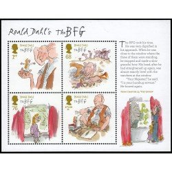 Gran Bretaña HB 90 2012 Roal Dahl MNH Gran Bretaña HB 90 2012 Roal Dahl MNH