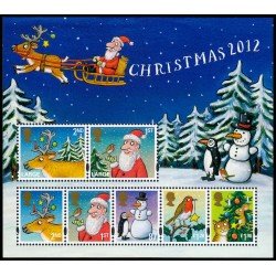 Gran Bretaña HB 97 2012 Navidad MNH