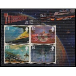 Gran Bretaña HB 80 2011 Series televisivas El genio de Gerry Anderson MNH Gran Bretaña HB 80 2011 Series televisivas El genio de Gerry Anderson MNH