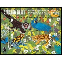 Gran Bretaña HB 82 2011 WWF Fauna salvaje MNH Gran Bretaña HB 82 2011 WWF Fauna salvaje MNH