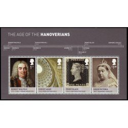 Gran Bretaña HB 87 2011 Casa de los Hanovre MNH Gran Bretaña HB 87 2011 Casa de los Hanovre MNH