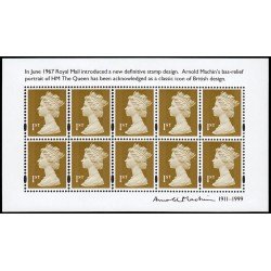 Gran Bretaña HB 89 2011 100 Aniv. nacimiento de Arnold Machin MNH Gran Bretaña HB 89 2011 100 Aniv. nacimiento de Arnold Machin MNH