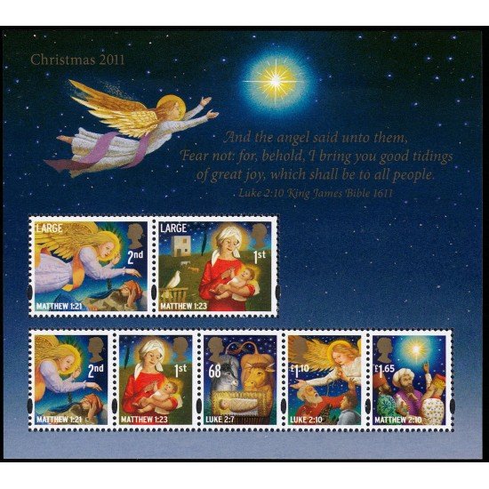 Gran Bretaña HB 88 2011 Navidad MNH
