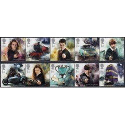 Gran Bretaña 4690/99 2018 Harry Potter MNH