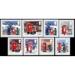 Gran Bretaña 4715/22 2018 Navidad Autoadhesivos MNH