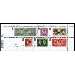 Gran Bretaña 4730/35 F4730 2019 Sellos Clasicos Hoja MNH