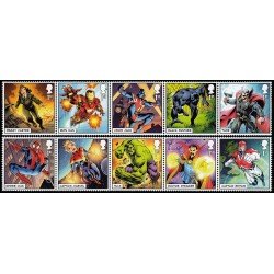 Gran Bretaña 4749/58 2019 Marvel MNH Gran Bretaña 4749/58 2019 Marvel MNH