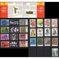 Gran Bretaña Año 1976 completo en carpeta oficial MNH
