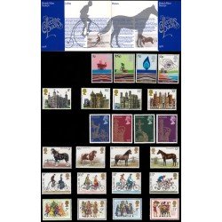 Gran Bretaña Año 1978 completo en carpeta oficial MNH