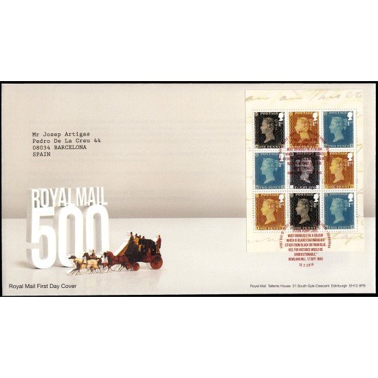 Gran Bretaña  C4285 2016 SPD FDC HB de Carné Prestigio Sobre primer día Tallents House
