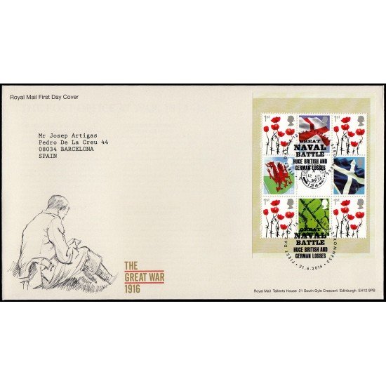 Gran Bretaña C4326 2016 SPD FDC HB de Carné Prestigio Sobre primer día Lynnes Gran Bretaña C4326 2016 SPD FDC HB de Carné Prestigio Sobre primer día Lynnes
