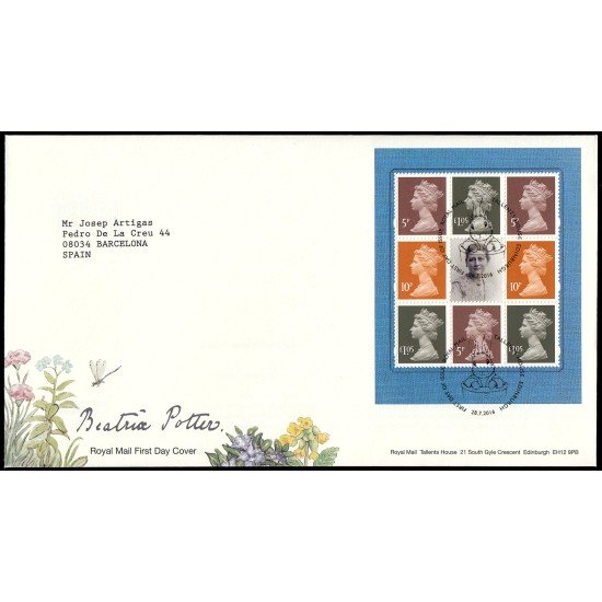 Gran Bretaña C4399 2016 SPD FDC HB de Carné Prestigio Sobre primer día Tallents House Gran Bretaña C4399 2016 SPD FDC HB de Carné Prestigio Sobre primer día Tallents House