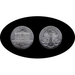 Austria 1 OZ onza 2023 Filarmónica Philharmonic 1,5 euros Plata Ag