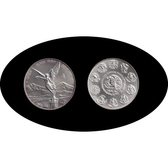 Méjico Mexico 1 OZ onza 2014 Libertad Plata Ag