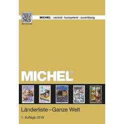 MICHEL Länderliste - Ganze Welt 