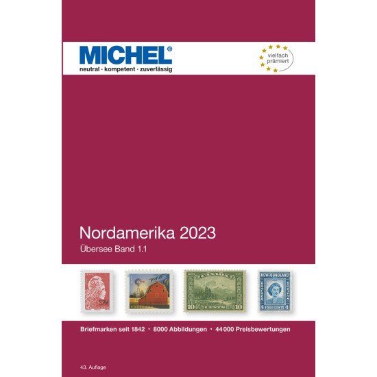 MICHEL Übersee-Katalog Nordamerika 2023 (Ü 1.1) MICHEL Übersee-Katalog Nordamerika 2023 (Ü 1.1)