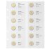 Lindner MU2E28 Hoja impresa Multi Collect para monedas de 2 € conmemorativos: Lituania 2021 - Elovenia 2022