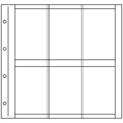 Lindner 3021P Hojas gris XL para tarjetas postales. Paquete de 10 unidades Lindner 3021P Hojas gris XL para tarjetas postales. Paquete de 10 unidades