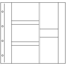 Lindner 3021 Hojas para tarjetas postales Lindner 3021 Hojas para tarjetas postales