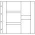 Lindner 3021 Hojas para tarjetas postales