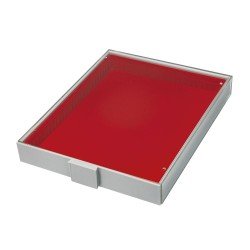 Lindner S2400 Bandeja de colección universal en color gris claro Lindner S2400 Bandeja de colección universal en color gris claro