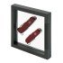 Lindner 4837-S_T  Marco para objetos NIMBUS ECO 150, 150 x 150 mm (interior), ne