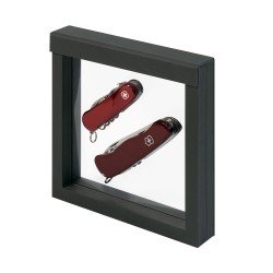 Lindner 4838_T  Marco para objetos NIMBUS 150, 150 x 150 mm (interior), negro 
