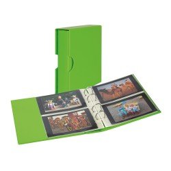 Lindner S3542PK-4 Tapa de anillos PUBLICA M COLOR con 10 hojas para cartas postales y estuche Spring (verde) Lindner S3542PK-4 Tapa de anillos PUBLICA M COLOR con 10 hojas para cartas postales y estuche Spring (verde)