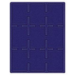 Lindner 2219ME Bandeja 63 x 85 mm con 9 compartimentos rectangulares cápsulas para monedas US originales Lindner 2219ME Bandeja 63 x 85 mm con 9 compartimentos rectangulares cápsulas para monedas US originales