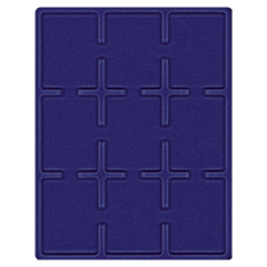 Lindner 2219ME Bandeja 63 x 85 mm con 9 compartimentos rectangulares  cápsulas para monedas US originales
