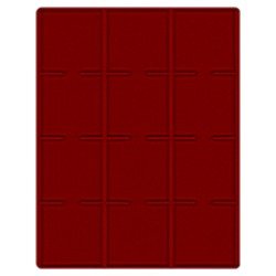 Lindner 2613E Bandeja 68 mm para monedas con 12 huecos cuadrados Lindner 2613E Bandeja 68 mm para monedas con 12 huecos cuadrados