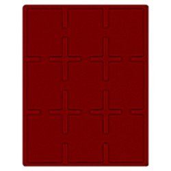 Lindner 2619E Bandeja 63 x 85 mm con 9 compartimentos rectangulares cápsulas para monedas US originales Lindner 2619E Bandeja 63 x 85 mm con 9 compartimentos rectangulares cápsulas para monedas US originales