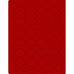 Lindner 2530E Bandeja 32 mm para monedas con 35 huecos redondos en cápsulas Lindner 2530E Bandeja 32 mm para monedas con 35 huecos redondos en cápsulas