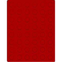 Lindner 2549E Bandeja 24,25 mm para monedas con 48 hoyos redondos Lindner 2549E Bandeja 24,25 mm para monedas con 48 hoyos redondos