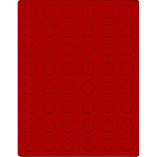 Lindner 2549E Bandeja 24,25 mm para monedas con 48 hoyos redondos