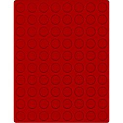 Lindner 2108E Bandeja 23,5 mm para monedas con 80 hoyos redondos Lindner 2108E Bandeja 23,5 mm para monedas con 80 hoyos redondos