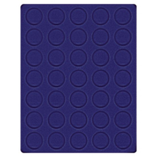 Lindner 2111ME Bandeja 32,5 mm para monedas con 35 hoyos redondos
