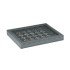 Lindner 2367-2226CE  Estuche para monedas NERA M PLUS con plantilla para monedas en color negro con 30 hoyos redondos para cápsulas para monedas de hasta 39 mm