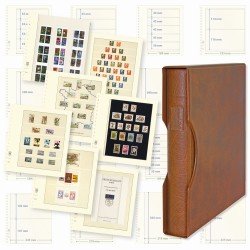 Lindner 1124TB-H Oferta completa: Juego de tapa de anillos REGULAR (1124) color marrón, incl. 2 paquetes de hojas T-Blanko de su elección Lindner 1124TB-H Oferta completa: Juego de tapa de anillos REGULAR (1124) color marrón, incl. 2 paquetes de hojas T-Blanko de su elección